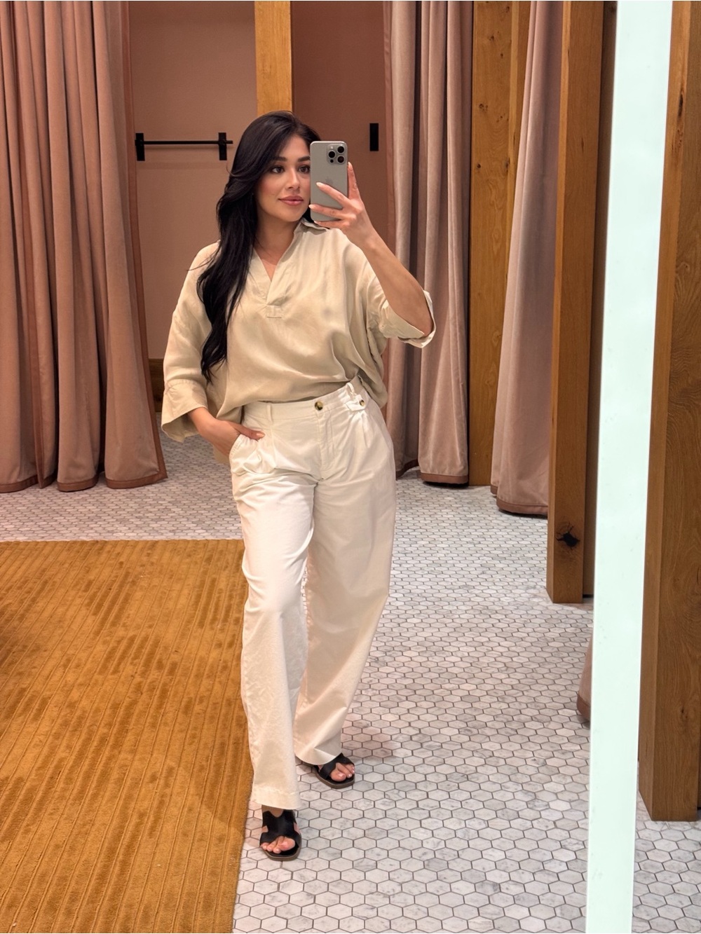 Aritzia Chino pant mid rise